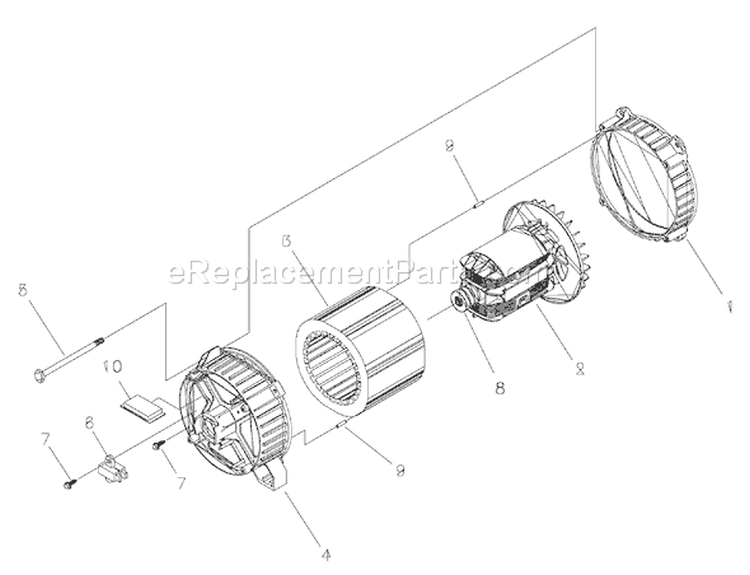 Page A Diagram and Parts List for 030432-0  Briggs and Stratton Generator